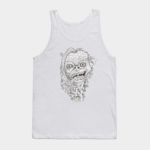 Nail Neck Tank Top by kingmookly